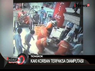 SADIS!!! Petugas Kebersihan Terjepit Eskolator - iNews Malam 03/08
