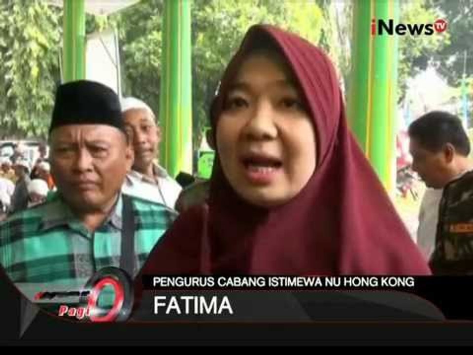 PCI NU Hong Kong Hadiri Muktamar NU Ke 33 Di Jombang - iNews Pagi 04/08