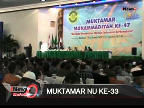 Muktamar NU Ke-33 Memasuki Sidang Komisi - iNews Malam 04/08