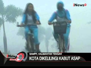 下载视频: Kebakaran Lahan Gambut, Asap Kepung Kota Sampit Kalimantan Tengah - iNews Siang 05/08