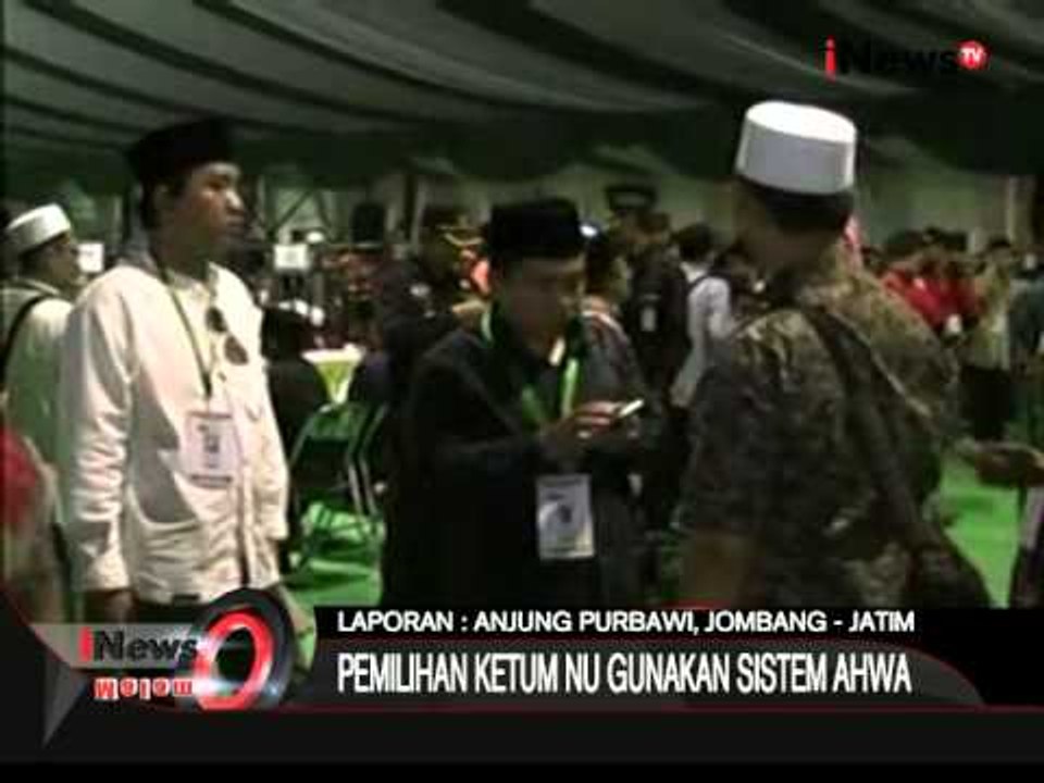 Live Report: Pemilihan Ketum NU Gunakan Sistem Ahwa - iNews Malam 05/08