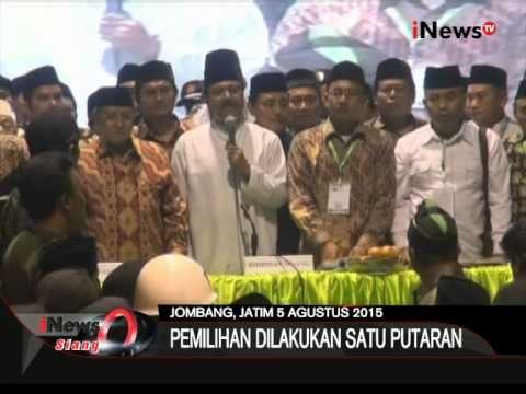 Muktamar NU Ke 33, Said Aqil Siradj Terpilih Kembali Menjadi Ketua Umum - iNews Siang 06/08