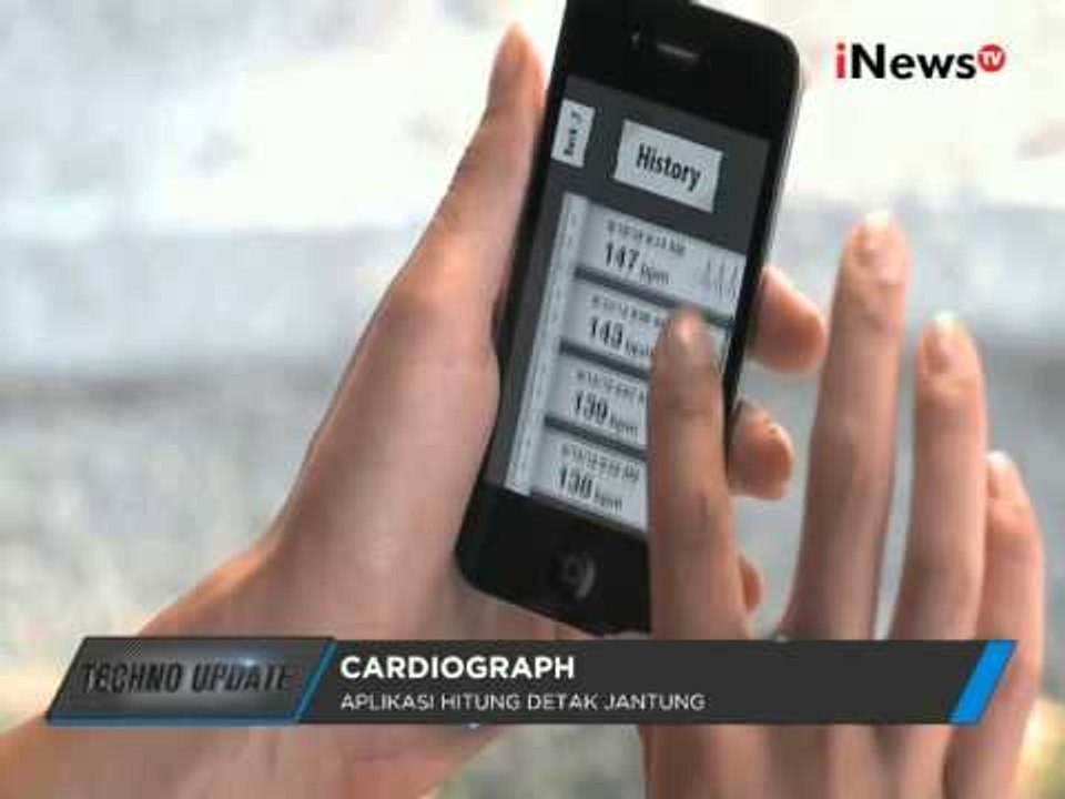 Cardiograph, Aplikasi Hitung Detak Jantung -  Techno Update 07/08