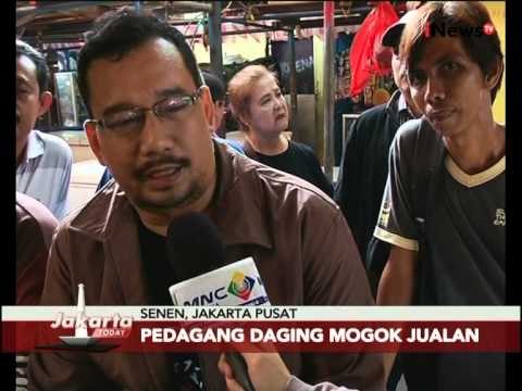 Para Pedagang Daging Mogok Jualan Akibat Harga Daging Mahal - Jakarta Today 10/08