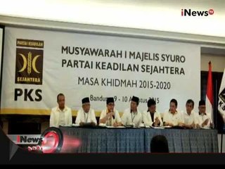 Musyawarah Syuro PKS Bentuk Pengurus Baru - iNews Pagi 11/08