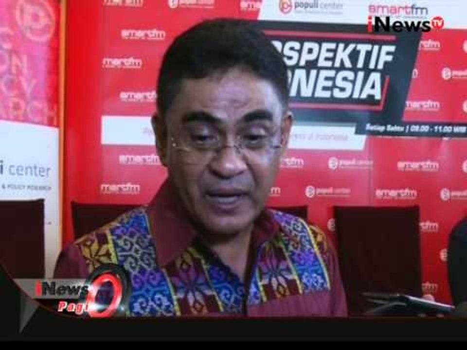 Politisi PDIP Andreas Pereira: Pilkada 2015 Sikap Partai Politik Serbasalah - iNews Pagi 10/08