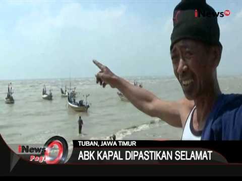 Kapal Muatan Kayu Tenggelam Di Tuban, Jatim - iNews Pagi 11/08