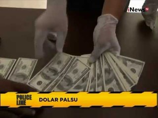 Buset!! Pengedar Uang Dolar Palsu Diberi Imbalan 22.5 Juta Rupiah - Police Line 11/08
