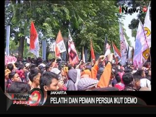 Suporter The Jak Mania Demo Tolak Pembekuan PSSI - iNews Petang 11/08