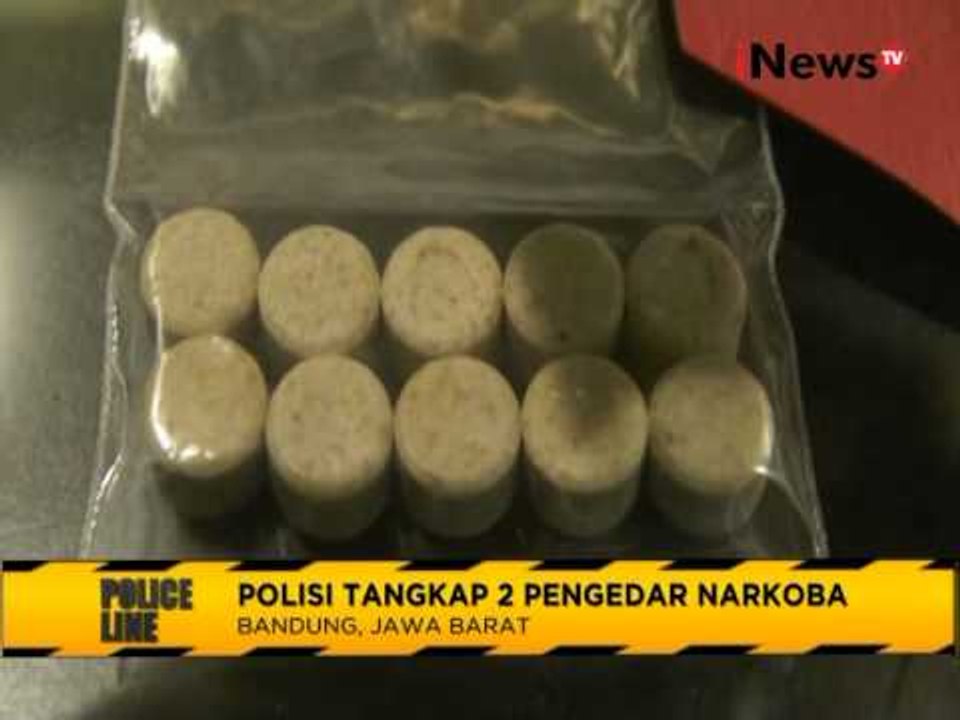 2 Pengedar Narkoba Wilayah Bogor, Di Bekuk Kepolisian Bandung - Police Line 12/08