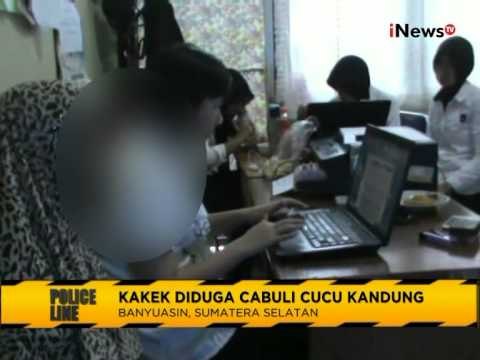 Kakek Diduga Cabuli Cucu Kandung Di Banyuasin, Sumsel - Police Line 12/08