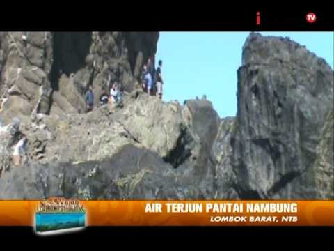 Air Terjun Di Tepi Pantai Nambang Lombok - Wajah Indonesia 13/08