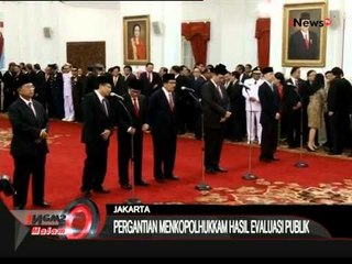 Pergantian Menko Polhukam Hasil Evaluasi Publik - iNews Malam 13/08