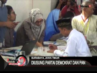 Rasiyo Dan Dhimam Abror Daftarkan Diri Ke KPU, Surabaya, Jatim - iNews Malam 11/08