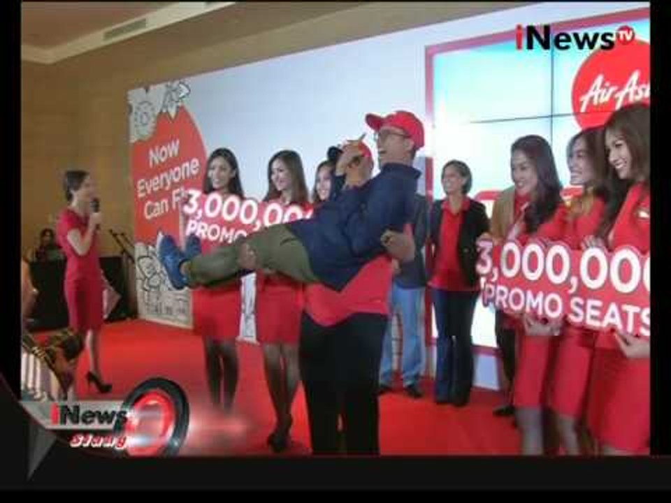 Amazing Air Asia Pencapaian 300 Juta Penumpang - iNews Siang 13/08