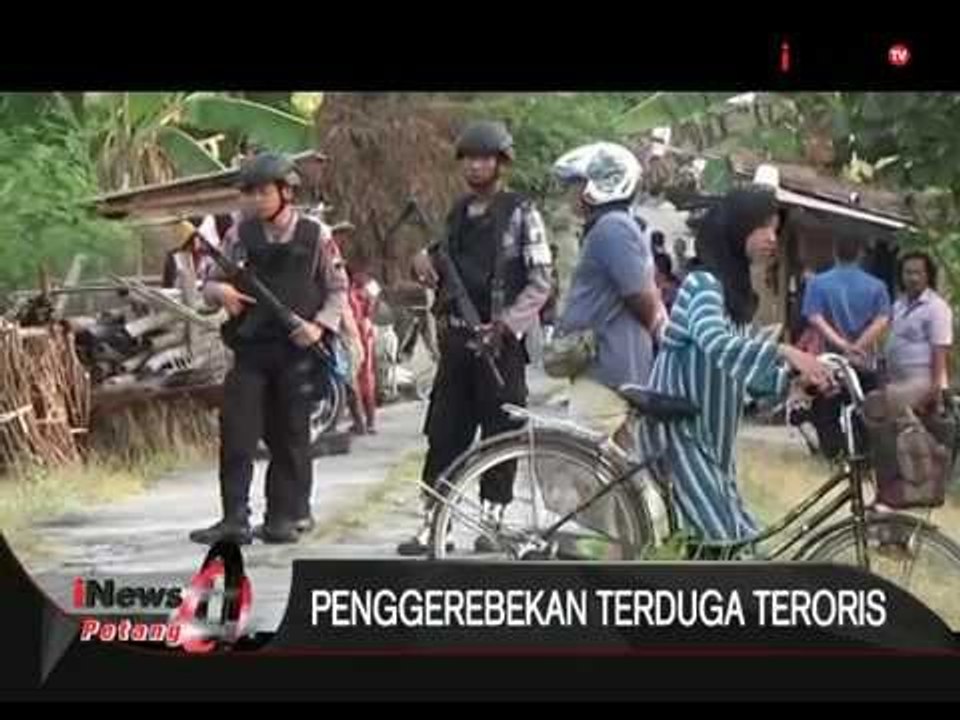 Penggerebekan Tiga Terduga Jaringan Teroris - iNews Petang 14/08