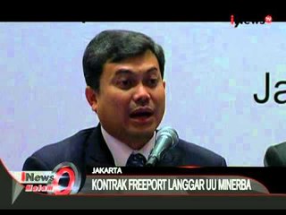 下载视频: Rizal Ramli Menilai Perpanjangan Kontrak Freeport Menyalahi UU Minerba - iNews Malam 08/10