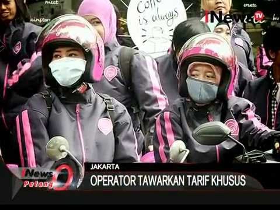 MANTAAAP!!! Ojek Khusus Wanita Diluncurkan - iNews Petang 08/10