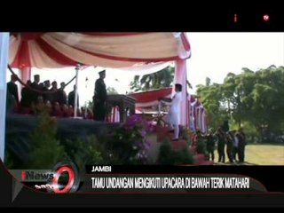 Tenda Upacara Ambruk Hingga Bendera Terbelit Saat Upacara Di Jambi - iNews Pagi 18/08