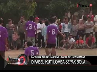 Live Report: Disabilitas Rayakan HUT RI 70 Dengan Lomba Olahraga, Bandung - iNews Petang 17/08