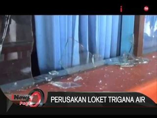 Amarah Keluarga Penumpang Trigana Air, Loket Dirusak - iNews Pagi 18/08