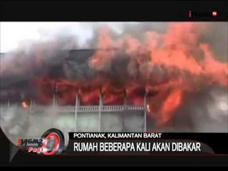 Sebuah Rumah Bekas Pabrik Roti Bablas Dibakar Api, Pontianak, Kalbar - iNews Pagi 19/08