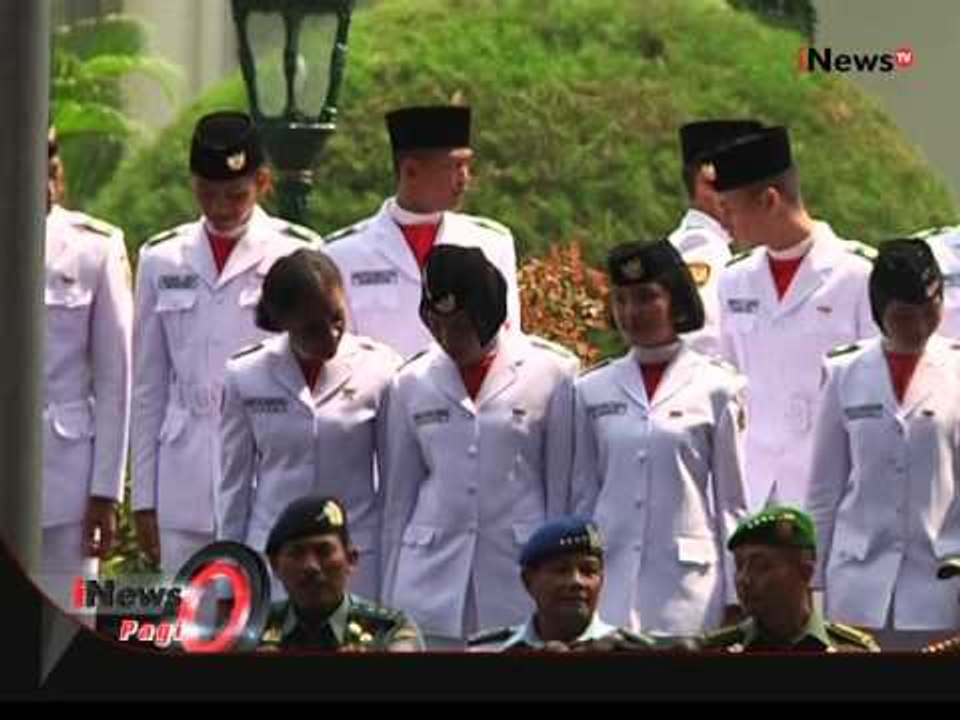 Presiden Silaturrahmi Dengan Anggota Paskibraka Di Istana Bogor - iNews Pagi 19/08