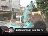 Alat Berat Terus Berjalan Hancurkan Bangunan Warga Dalam Penertiban Kampung Pulo - iNews Siang 20/08