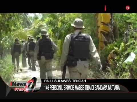 146 Personil Brimob Mabes Tiba Di Bandara Mutiara, Pengejaran Kelompok Teroris - iNews Siang 20/08