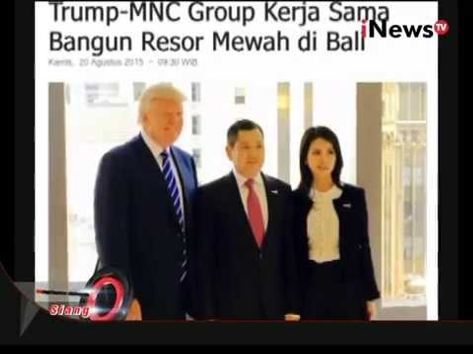 Keindahan Hotel Bintang 6, MNC Bekerja Sama Dengan Trump Hotel - iNews Siang 20/08