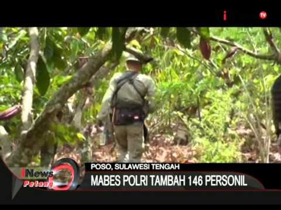 Mabes Polri Tambah 100 Anggota Untuk Buru Teroris Santoso Poso Afiliasi ISIS - iNews Petang 21/08