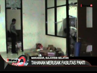 Tahanan BNN Ngamuk Di Makassar, Sulsel - iNews Pagi 24/08