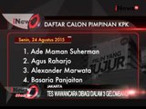 Daftar Calon Pimpinan KPK Yang Akan Tes Wawancara Terbuka - iNews Siang 24/08