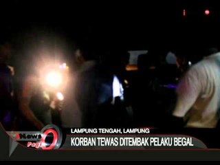 Korban Tewas Ditembak Pelaku Begal Di Lampung Tengah, Lampung - iNews Pagi 24/08