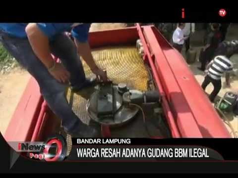 Gudang Penimbunan BBM Di Grebek, 1 Ton BBM Ilegal Disita, Bandar Lampung- iNews Pagi 25/08