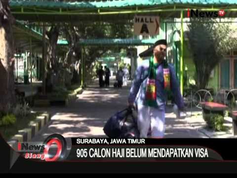 905 Jemaah Haji Jatim Belum Mendapatkan Visa - iNews Siang 24/08