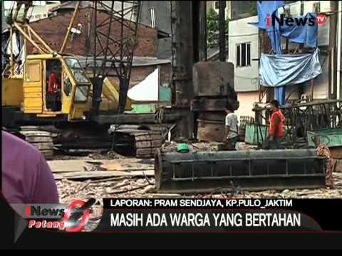 Live Report: Masih Ada Warga Kampung Pulo Yang Bertahan Disekitar Pembongkaran - iNews Petang 25/08