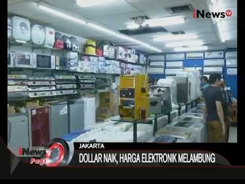 Pedagang Elektronik Keluhkan Harga Dolar Yang Terlalu Tinggi - iNews Pagi 26/08