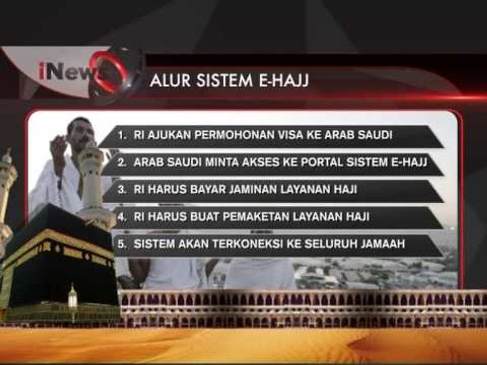 Alasan Visa Yang Terlambat, Penyelenggara Haji Belum Bisa Gunakan Sistem E Hajj - iNews Malam 26/08