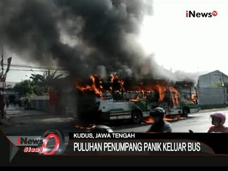 Bus Terbakar Di Jalan, Macet Panjang Di Jalur Pantura - iNews Siang 26/08
