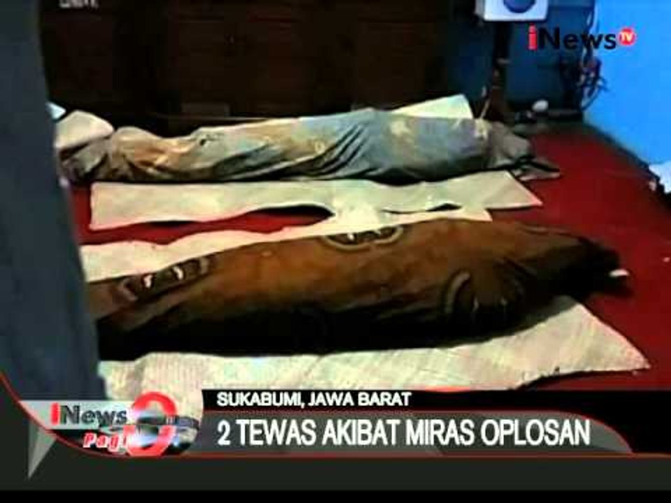 Lagi! Pesta Miras Oplosan, 2 Warga Sukabumi Tewas - iNews Pagi 26/08