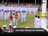 Presiden Jokowi Dan Wapres JK Ikuti Upacara Penurunan Bendera HUT RI Ke 70 - iNews Petang 17/08