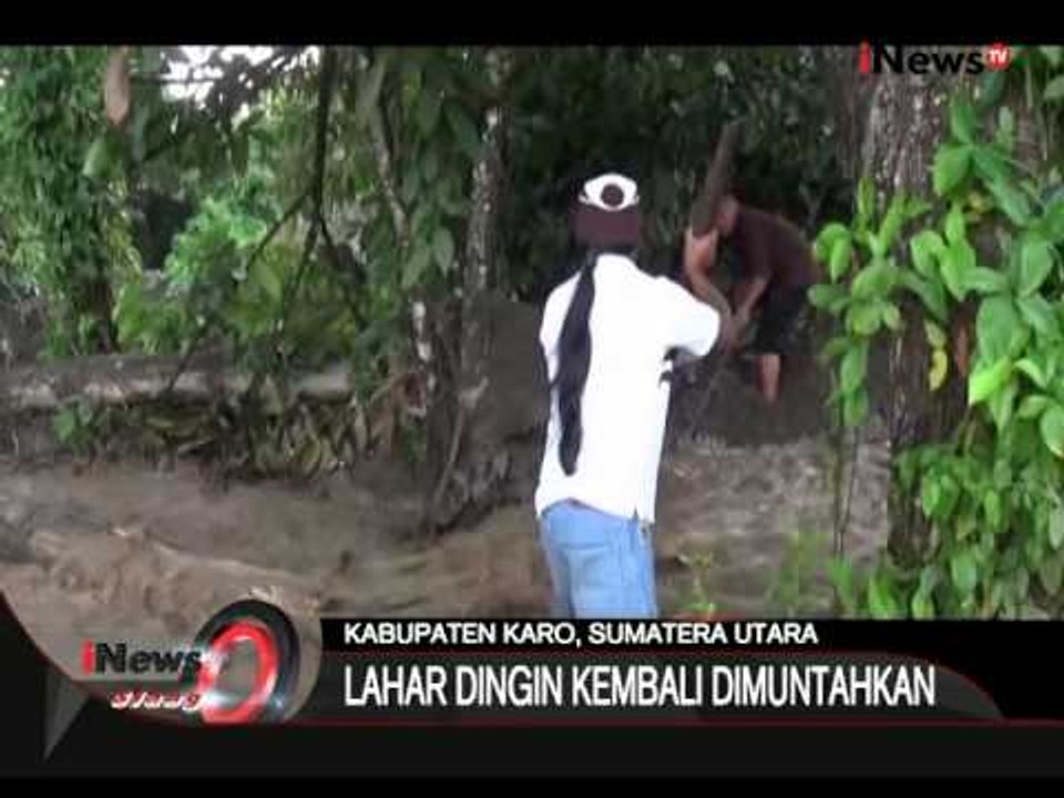 Gunung Sinabung Kembali Semburkan Lahar Dingin - iNews Siang 28/08