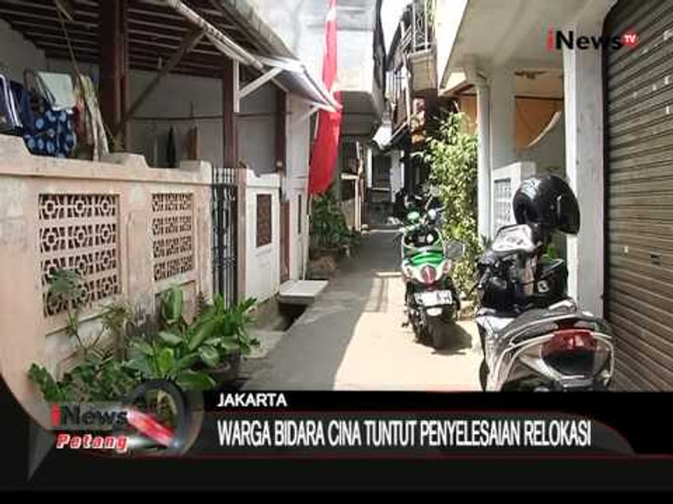 Warga Bidara Cina Tuntut Penyelesaian Relokasi - iNews Petang 28/08
