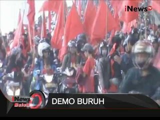 Demo Buruh Yang Menuntut Kenaikan Upah - iNews Malam 30/08