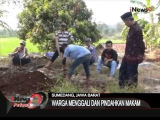 Warga Menggali Dan Pindahkan Makam Leluhur, Sumedang, Jawa Barat - iNews Petang 28/08