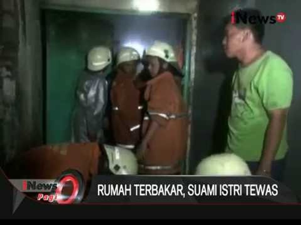 Rumah Terbakar, Suami Istri Tewas Karena Terjebak Didalam Rumah - iNews Pagi 31/08