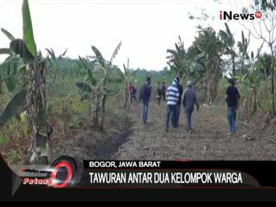 Rebutan Tanah Di Gunung Putri Warga Saling Bentrok, 2 Orang Luka Bacok - iNews Petang 31/08