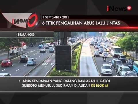 Demo Buruh, Long March Dari Bundaran HI Menuju Monas - iNews Pagi 01/09