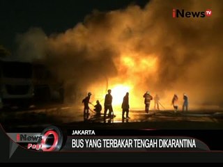 Puluhan Bus Transjakarta Terbakar Di Pool Rawa Buaya, Cengkareng, Jakarta Barat - iNews Pagi 02/09